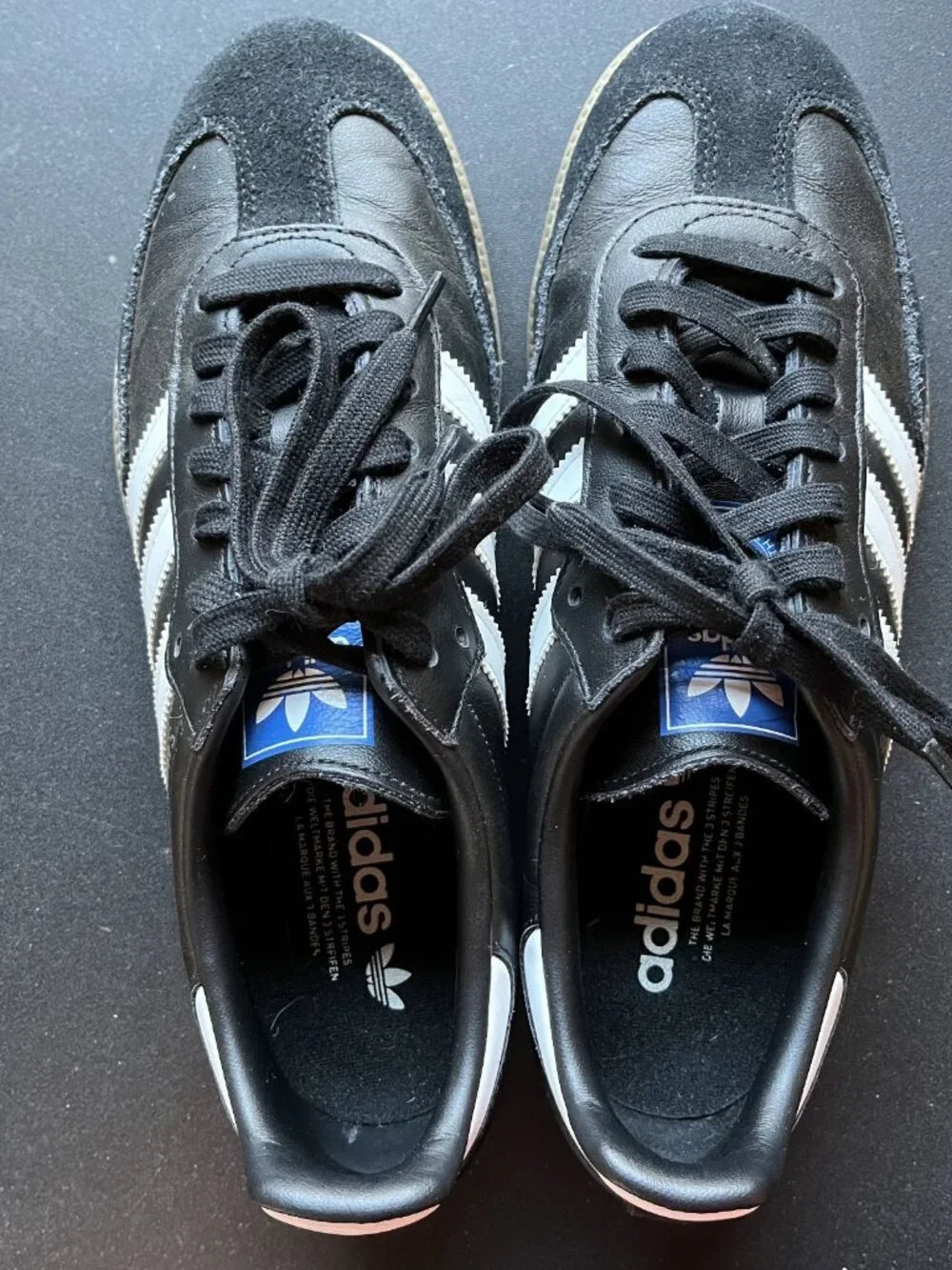 Size 7 - Adidas Samba OG Black Gum